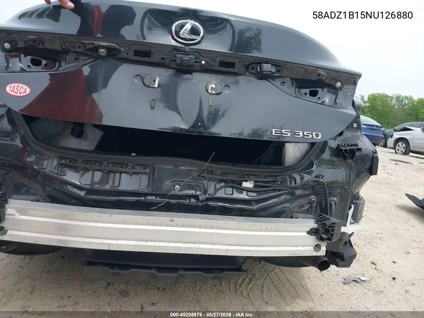 2022 Lexus Es 350 VIN: 58ADZ1B15NU126880 Lot: 45205978
