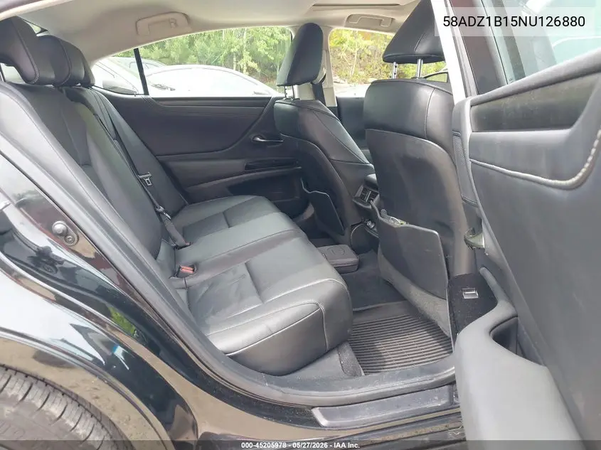 2022 Lexus Es 350 VIN: 58ADZ1B15NU126880 Lot: 45205978