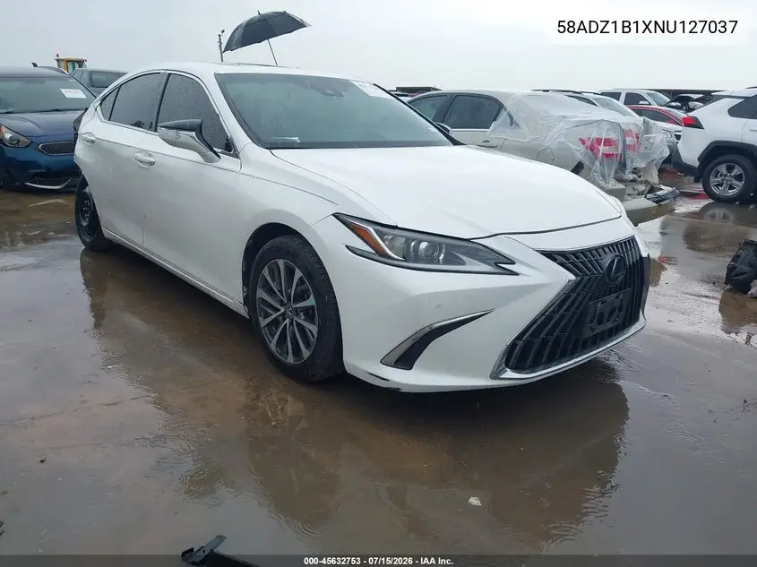 2022 Lexus Es 350 VIN: 58ADZ1B1XNU127037 Lot: 45632753