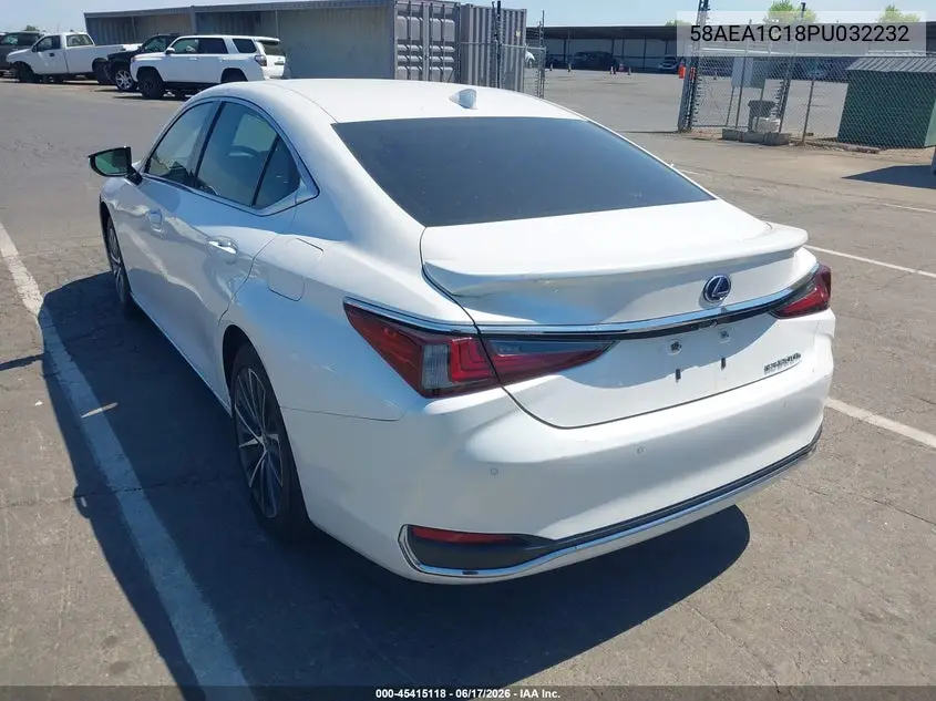 58AEA1C18PU032232 2023 Lexus Es 300H Luxury