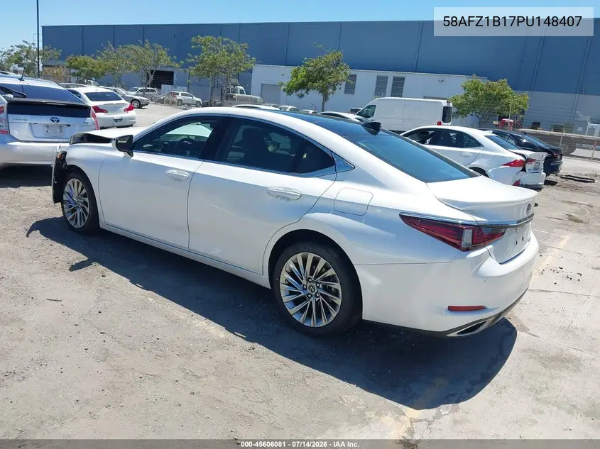 2023 Lexus Es 350 Ultra Luxury VIN: 58AFZ1B17PU148407 Lot: 45606081