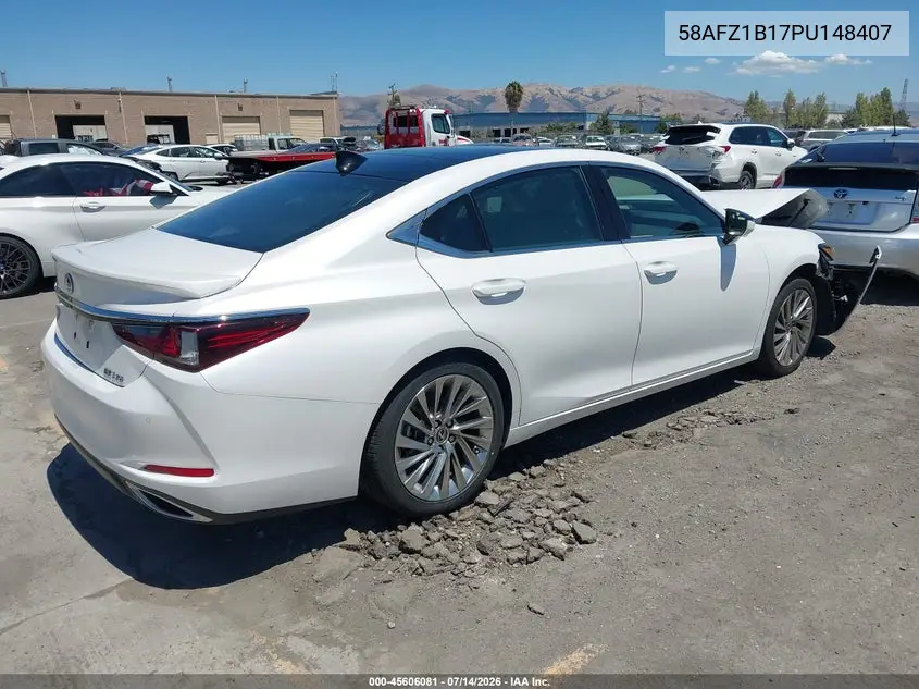 2023 Lexus Es 350 Ultra Luxury VIN: 58AFZ1B17PU148407 Lot: 45606081