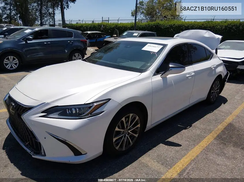 2024 Lexus Es 350 VIN: 58ACZ1B10RU160551 Lot: 45656677