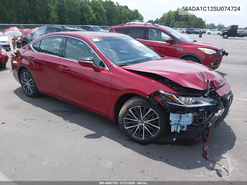 2025 Lexus Es 300H VIN: 58ADA1C12SU074724 Lot: 45687152