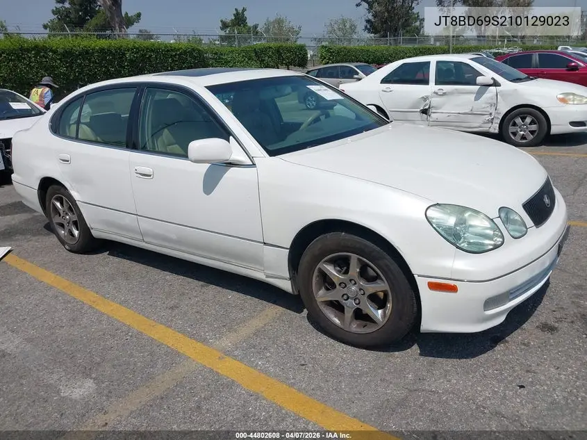 2001 Lexus Gs 300 VIN: JT8BD69S210129023 Lot: 44802608