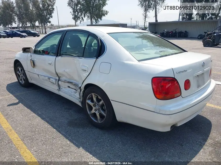 2001 Lexus Gs 300 VIN: JT8BD69S210129023 Lot: 44802608