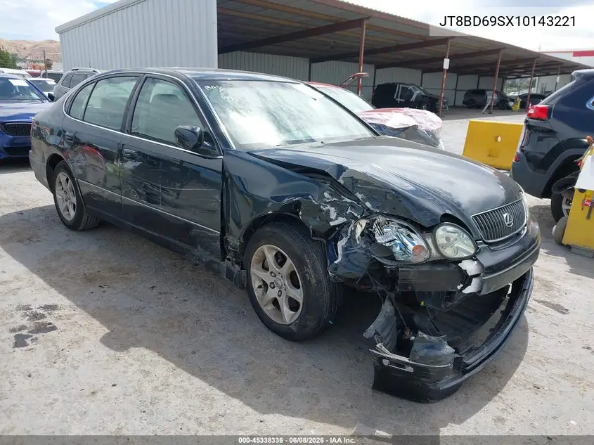2001 Lexus Gs 300 VIN: JT8BD69SX10143221 Lot: 45338336