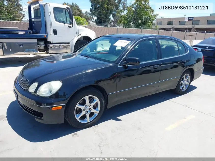 2001 Lexus Gs 300 VIN: JT8BD69S510131221 Lot: 45357896