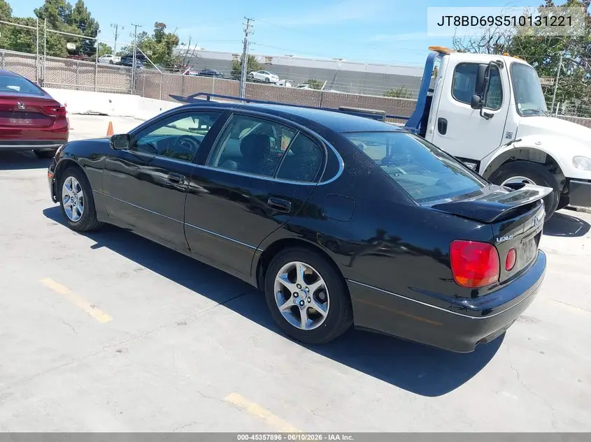 2001 Lexus Gs 300 VIN: JT8BD69S510131221 Lot: 45357896