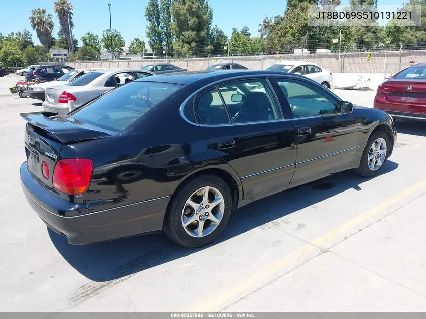 2001 Lexus Gs 300 VIN: JT8BD69S510131221 Lot: 45357896