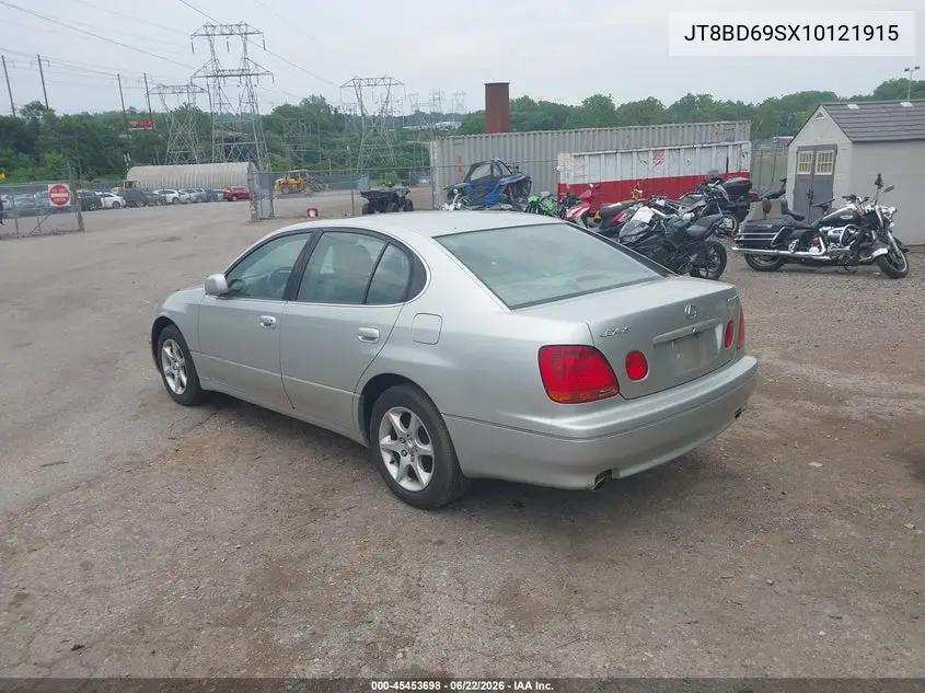 2001 Lexus Gs 300 VIN: JT8BD69SX10121915 Lot: 45453698