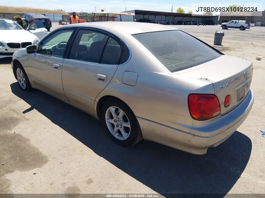 2001 Lexus Gs 300 VIN: JT8BD69SX10128234 Lot: 45568522