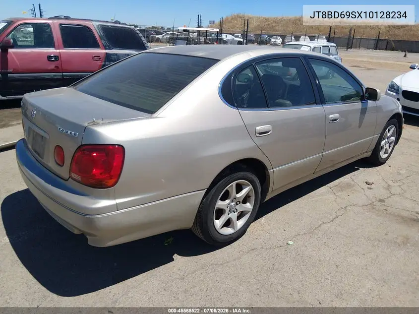 2001 Lexus Gs 300 VIN: JT8BD69SX10128234 Lot: 45568522
