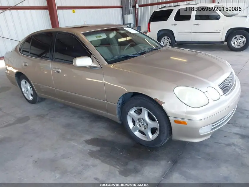 2002 Lexus Gs 300 VIN: JT8BD69S920159086 Lot: 45462718