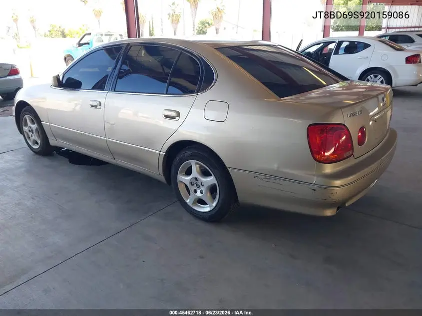 2002 Lexus Gs 300 VIN: JT8BD69S920159086 Lot: 45462718