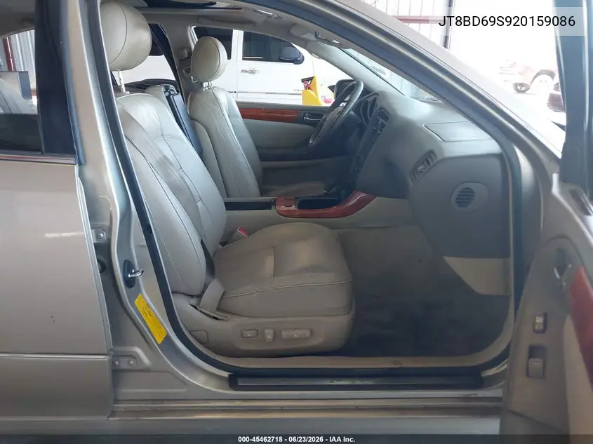2002 Lexus Gs 300 VIN: JT8BD69S920159086 Lot: 45462718
