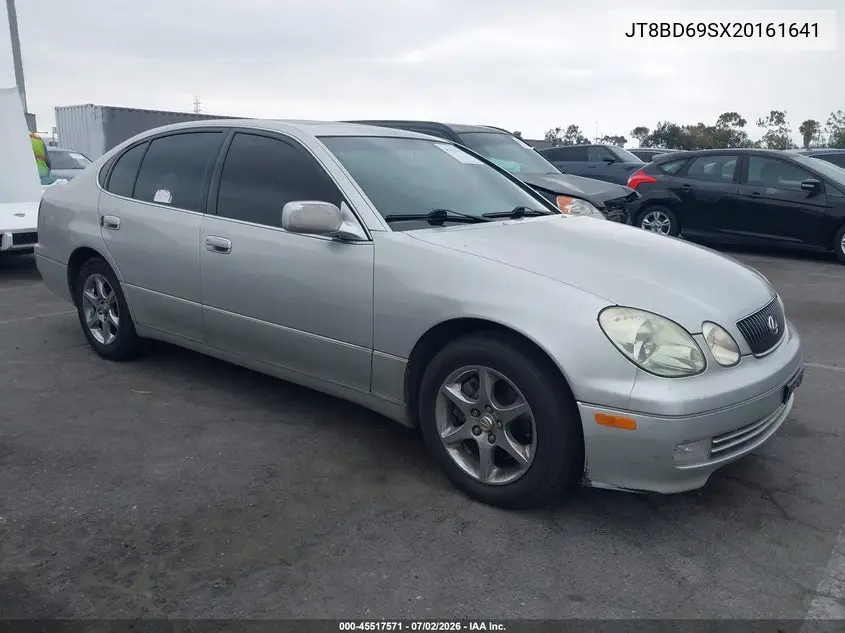 2002 Lexus Gs 300 VIN: JT8BD69SX20161641 Lot: 45517571