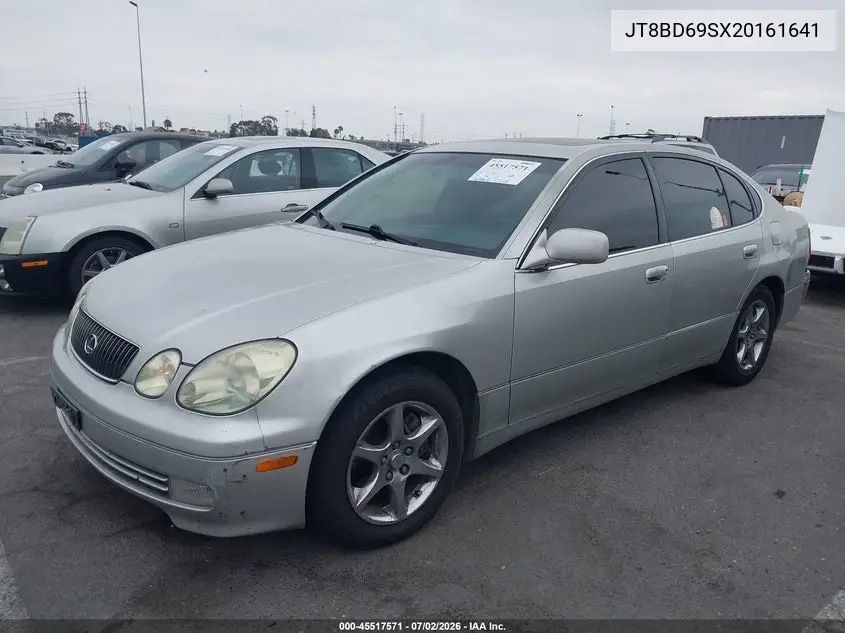 2002 Lexus Gs 300 VIN: JT8BD69SX20161641 Lot: 45517571