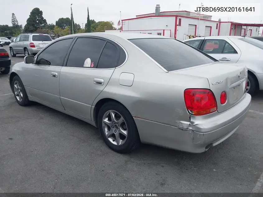 2002 Lexus Gs 300 VIN: JT8BD69SX20161641 Lot: 45517571