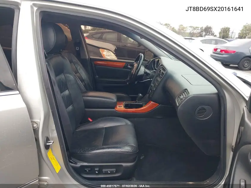2002 Lexus Gs 300 VIN: JT8BD69SX20161641 Lot: 45517571