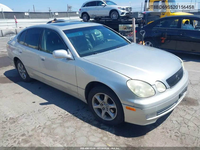 2002 Lexus Gs 300 VIN: JT8BD69S520156458 Lot: 45615339