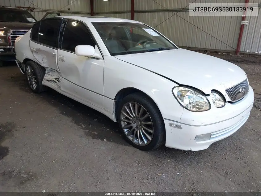 2003 Lexus Gs 300 VIN: JT8BD69S530183919 Lot: 45158348