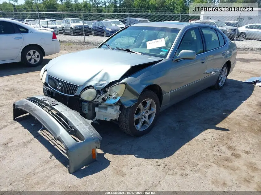 2003 Lexus Gs 300 VIN: JT8BD69S530186223 Lot: 45399824