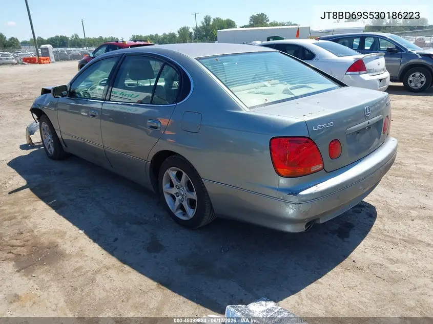 2003 Lexus Gs 300 VIN: JT8BD69S530186223 Lot: 45399824