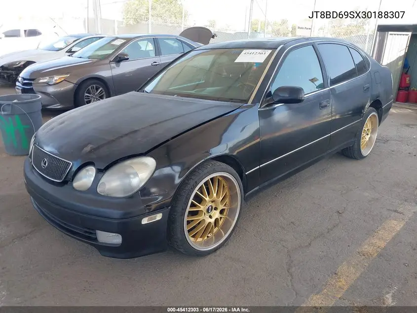 2003 Lexus Gs 300 VIN: JT8BD69SX30188307 Lot: 45412303