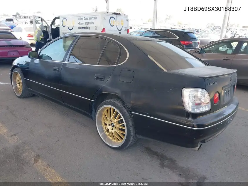 2003 Lexus Gs 300 VIN: JT8BD69SX30188307 Lot: 45412303
