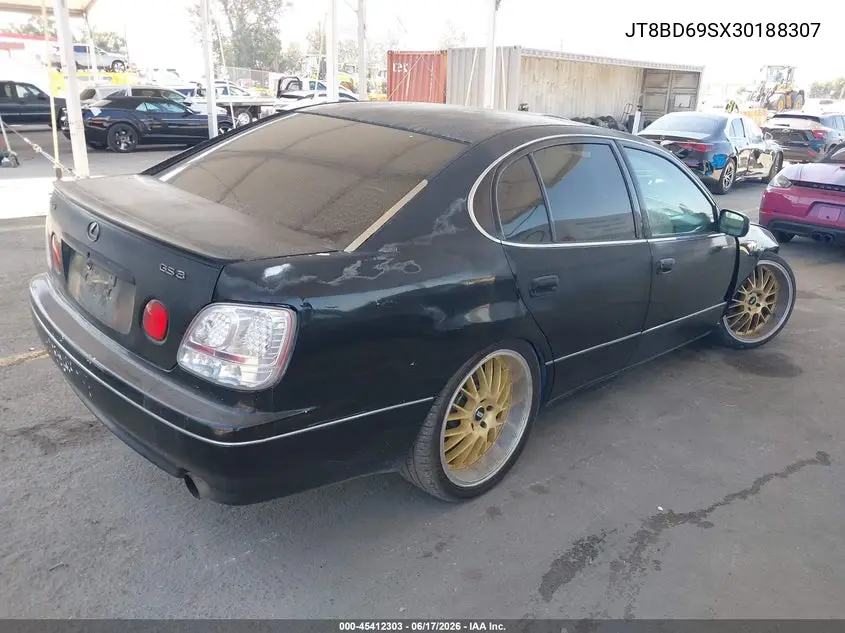 2003 Lexus Gs 300 VIN: JT8BD69SX30188307 Lot: 45412303