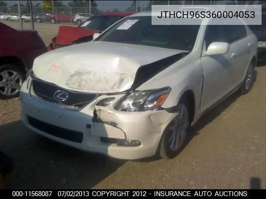 2006 Lexus Gs300 Gen 2006 Gs 300 Awd VIN: JTHCH96S360004053 Lot: 11568087