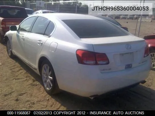 2006 Lexus Gs300 Gen 2006 Gs 300 Awd VIN: JTHCH96S360004053 Lot: 11568087