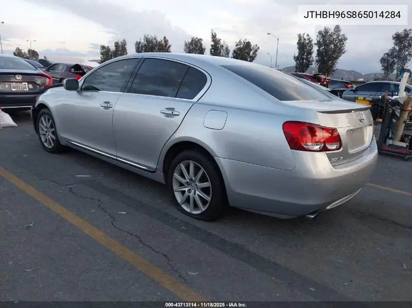 2006 Lexus Gs 300 VIN: JTHBH96S865014284 Lot: 43713114