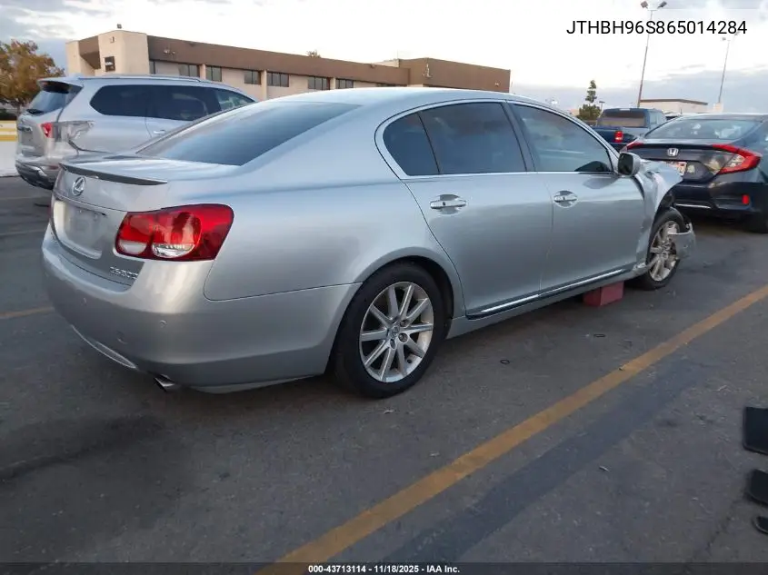 2006 Lexus Gs 300 VIN: JTHBH96S865014284 Lot: 43713114