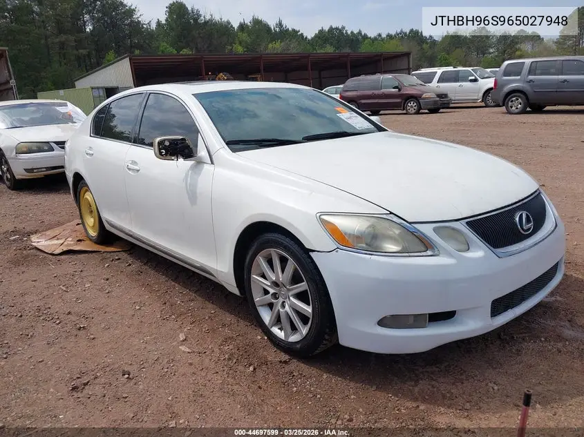 2006 Lexus Gs 300 VIN: JTHBH96S965027948 Lot: 44697599