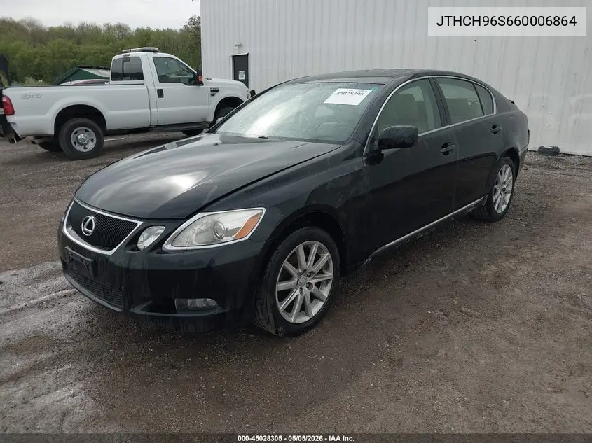2006 Lexus Gs 300 VIN: JTHCH96S660006864 Lot: 45028305