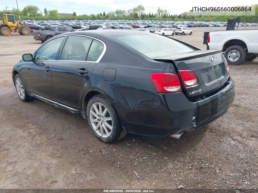 2006 Lexus Gs 300 VIN: JTHCH96S660006864 Lot: 45028305