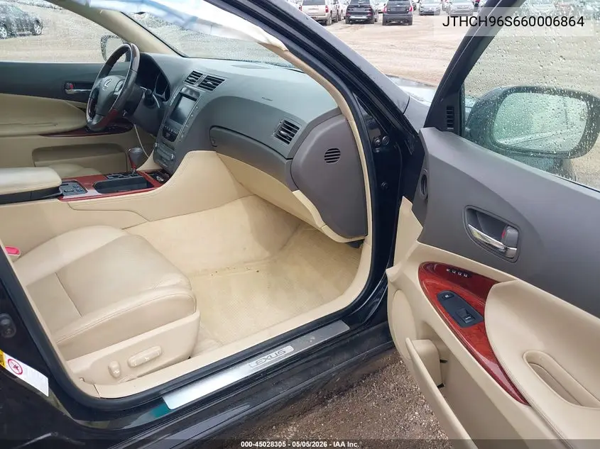 2006 Lexus Gs 300 VIN: JTHCH96S660006864 Lot: 45028305