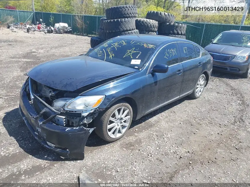 2006 Lexus Gs 300 VIN: JTHCH96S160013429 Lot: 45072462