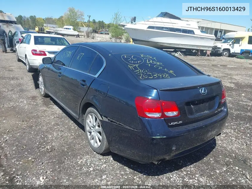 2006 Lexus Gs 300 VIN: JTHCH96S160013429 Lot: 45072462