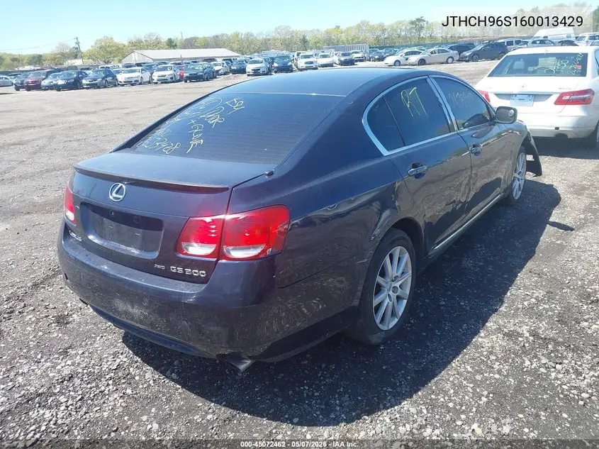 2006 Lexus Gs 300 VIN: JTHCH96S160013429 Lot: 45072462