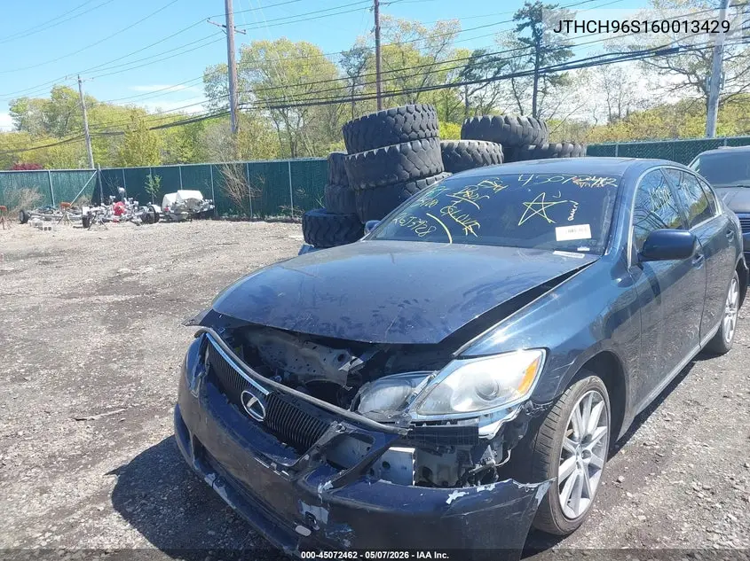2006 Lexus Gs 300 VIN: JTHCH96S160013429 Lot: 45072462