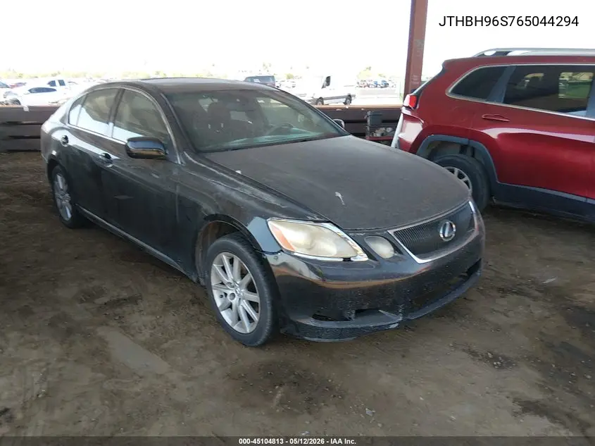 2006 Lexus Gs 300 VIN: JTHBH96S765044294 Lot: 45104813