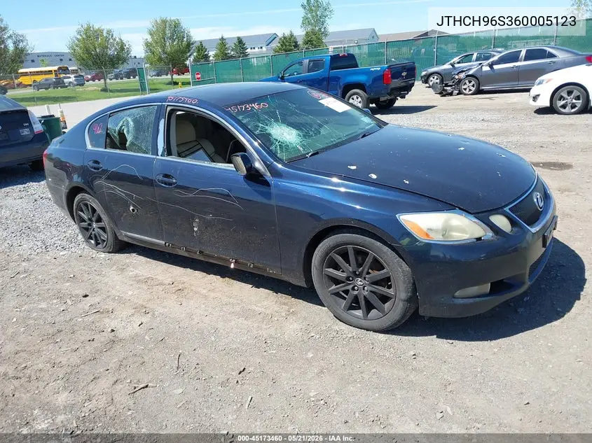 2006 Lexus Gs 300 VIN: JTHCH96S360005123 Lot: 45173460
