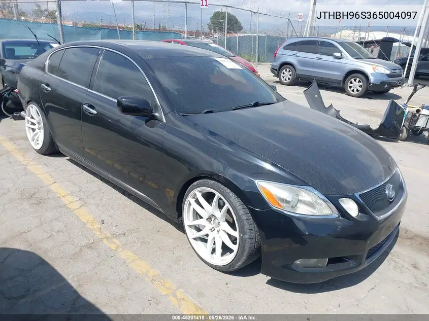 2006 Lexus Gs 300 VIN: JTHBH96S365004097 Lot: 45201418