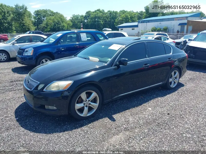 2006 Lexus Gs 300 VIN: JTHBH96S165032965 Lot: 45229818