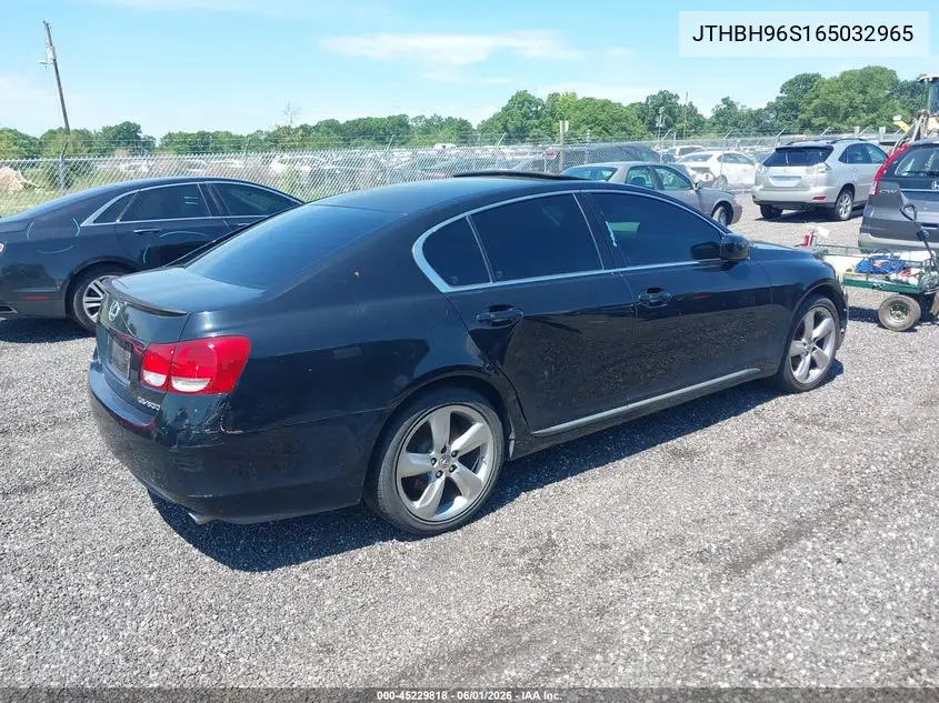 2006 Lexus Gs 300 VIN: JTHBH96S165032965 Lot: 45229818