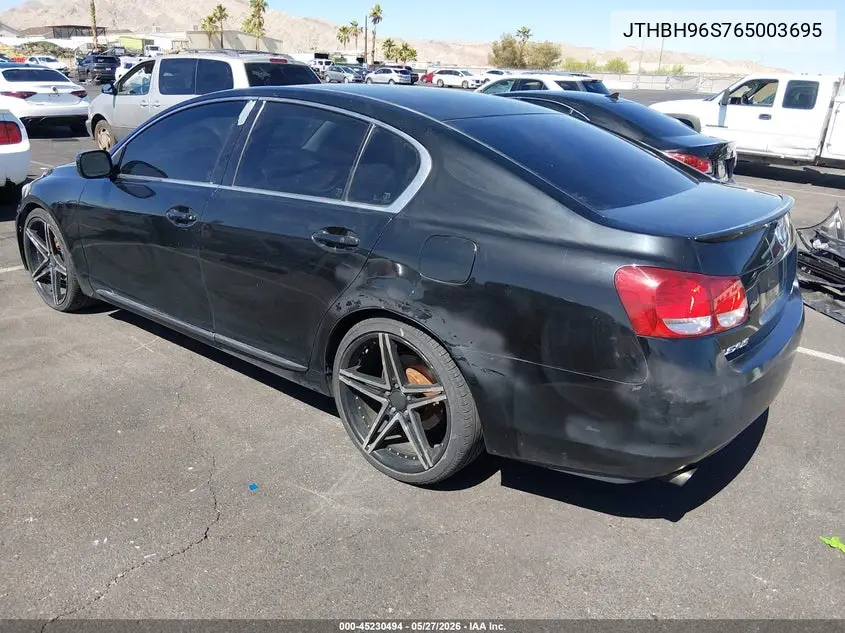 2006 Lexus Gs 300 VIN: JTHBH96S765003695 Lot: 45230494