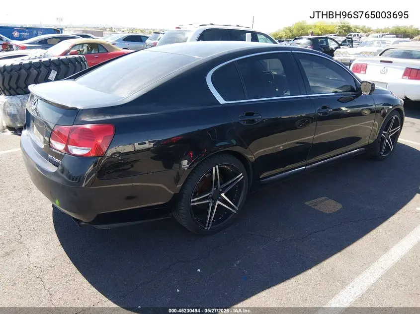 2006 Lexus Gs 300 VIN: JTHBH96S765003695 Lot: 45230494
